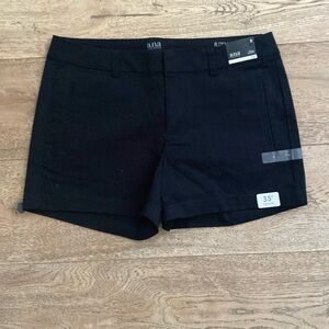 Ana black chino short nwt